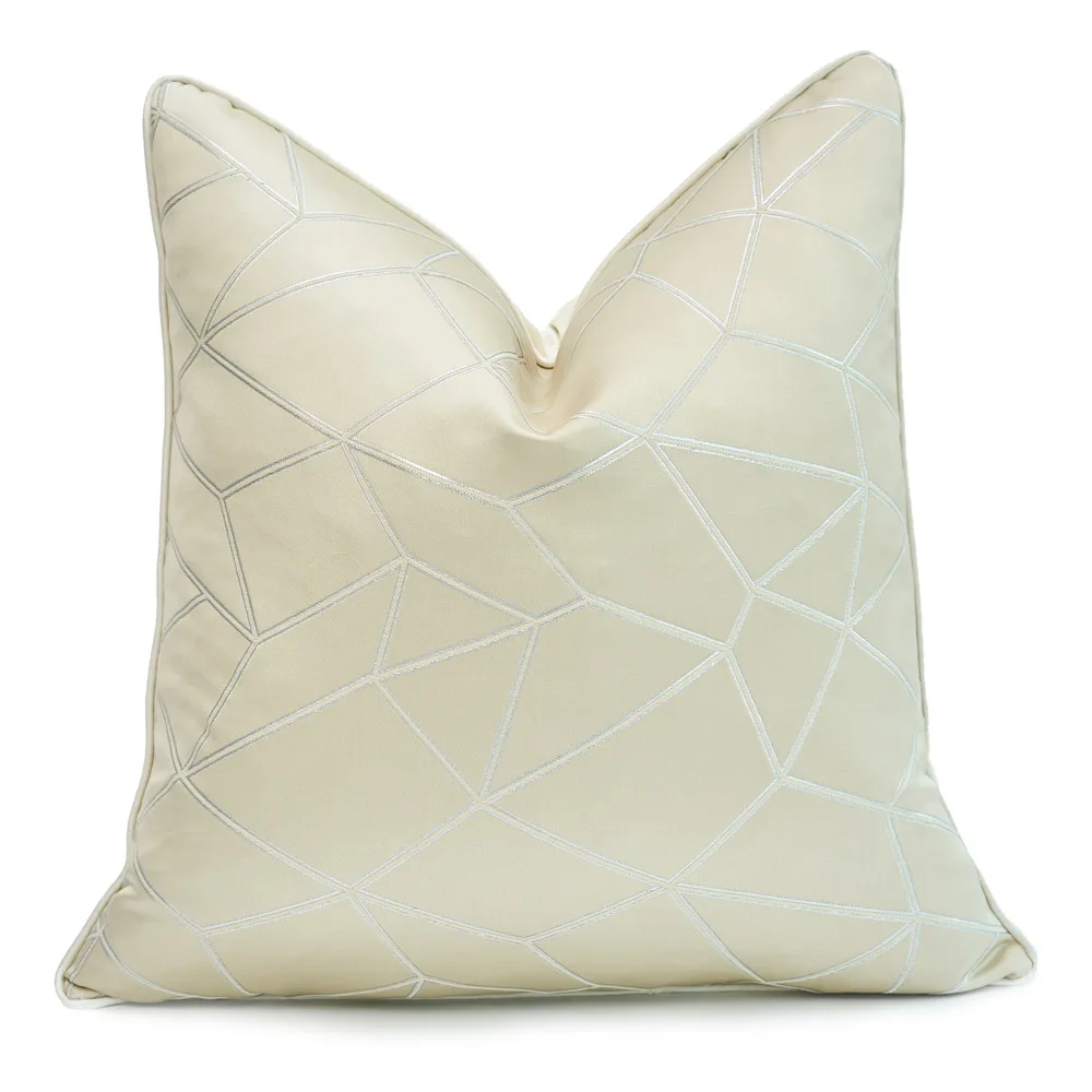 هندسية غطاء الوسادة الزخرفية سوبر رمي غطاء وسادة للمنزل أريكة غرفة المعيشة فندق 30x50 45x45 50x50 60x60 نمط الشبكة