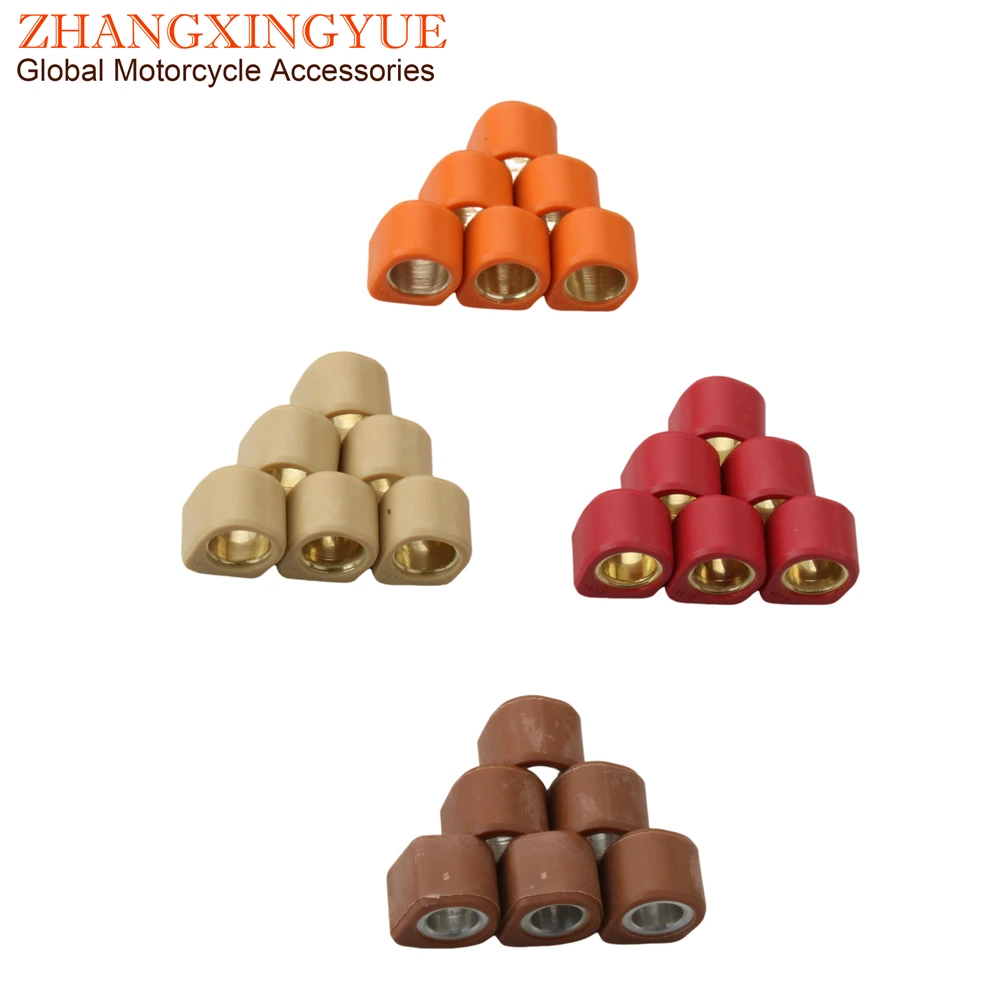 Racing Variator Roller Weights 16x13mm 4g 5.5g 6g 7g For Peugeot Buxy Elyseo 50 Jetforce Speedake Metal-X 50cc