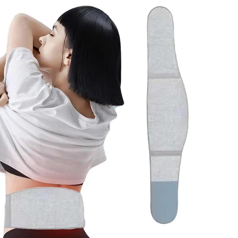 Breathable Heating Wormwood Waist Belt With Adhesive Portable Comfort Calming Heat Wrap For Reducing Muscle Stiffness