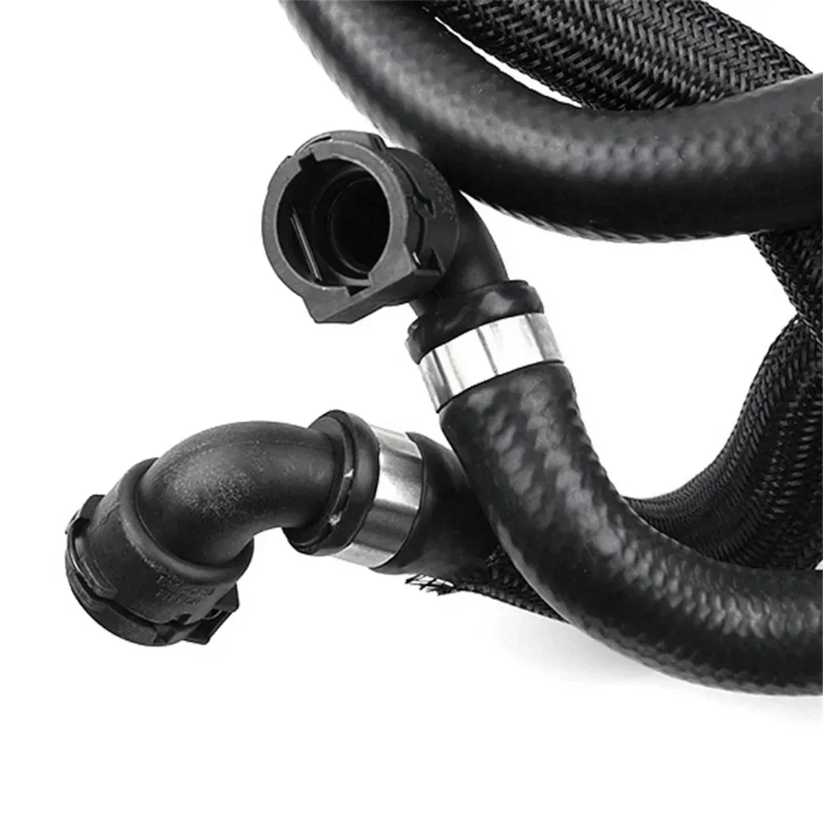 X59A_Motor Manguera de radiador del tanque expansión Tubo refrigerante agua goma para BMW E70 E71 X5 X6 35IX 40IX 17