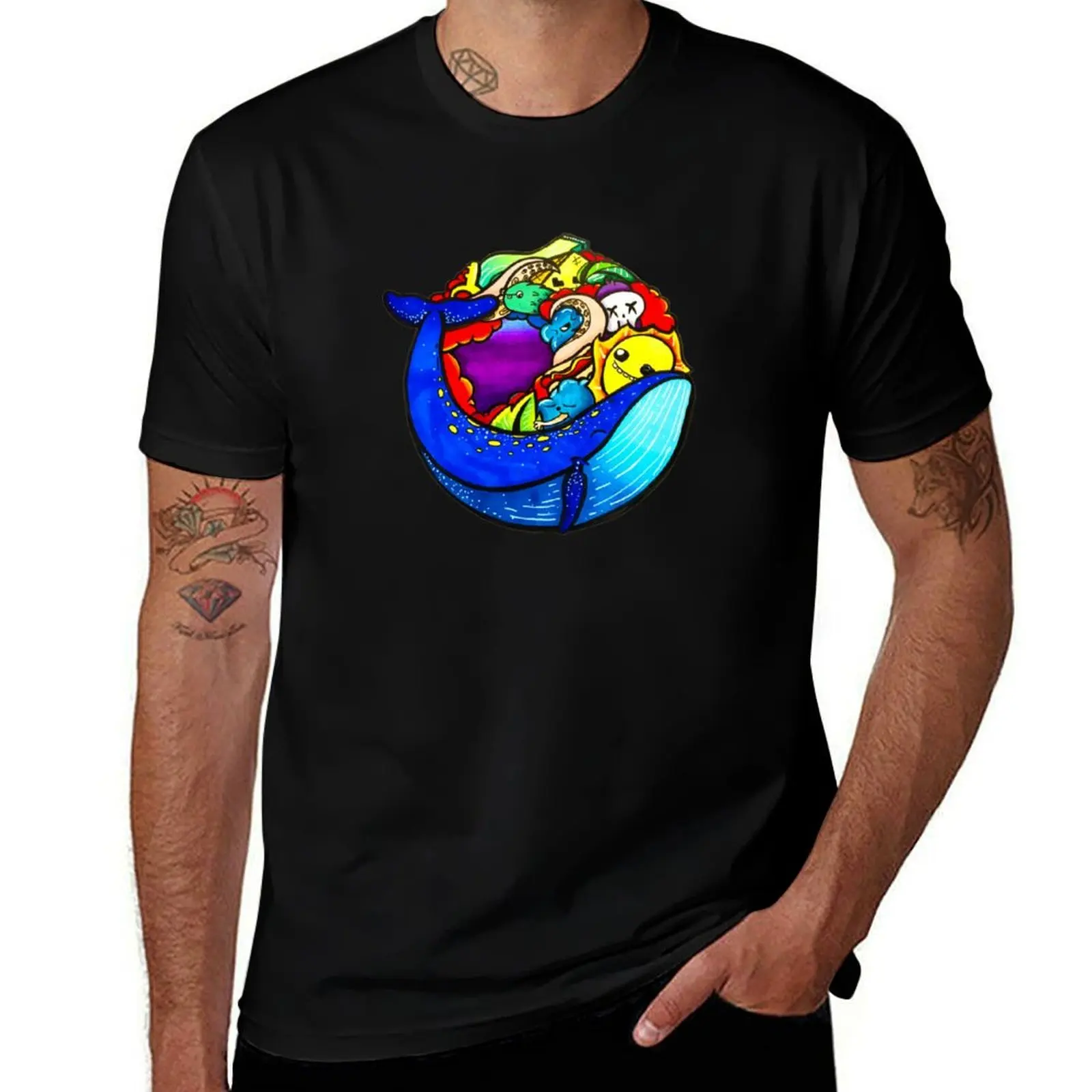 

Whale Wave T-Shirt t shirt man designer printed t shirts for man T-Shirt