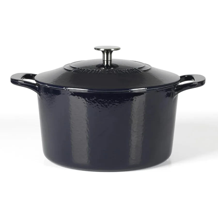 

Gatwick 7 QT Enamel Cast Iron Dutch Oven Navy Blue