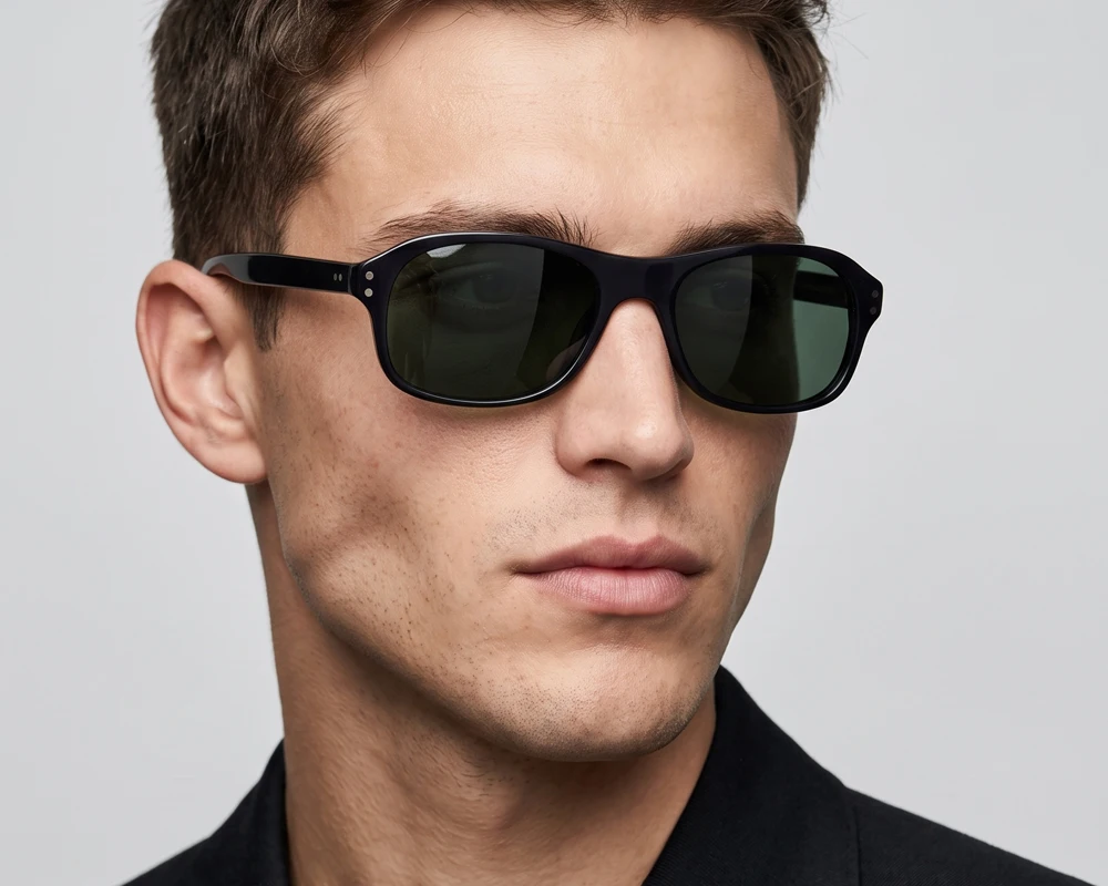 Platz Sonnenbrille für Männer Kingsman Sonnenbrille UV400 Schutz Polarisierte Anti-glare Auto Fahren Brille Nacht Guide Gläser – Detail 9