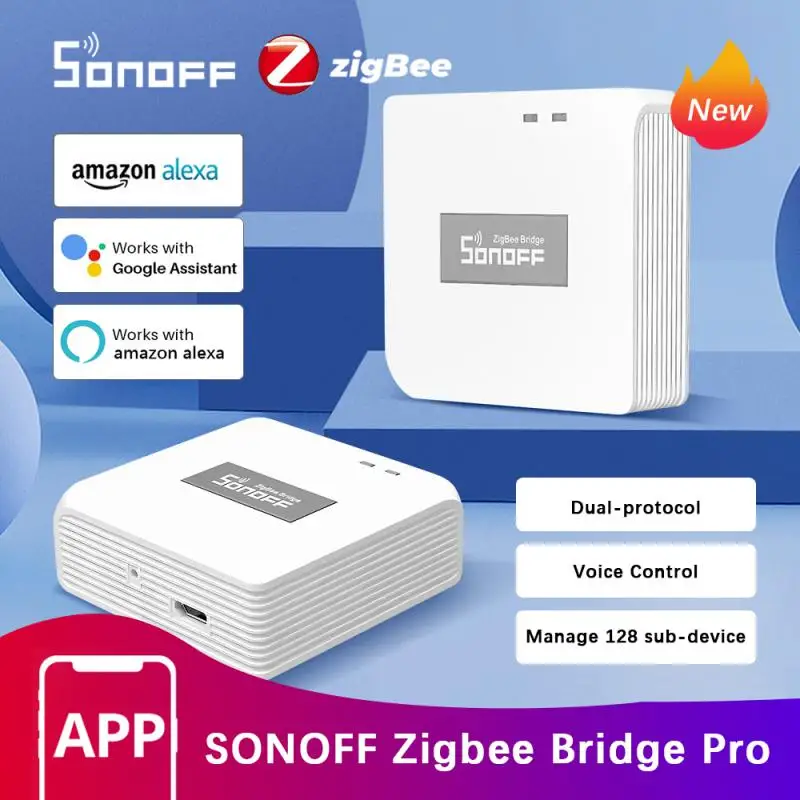 

Смартфон SONOFF ZBBridge Pro, умный Zigbee, хаб для отдыха, Zigbee мост через приложение eWeLink, умный дом, работает с Alexa Google Home датчик ZigBee