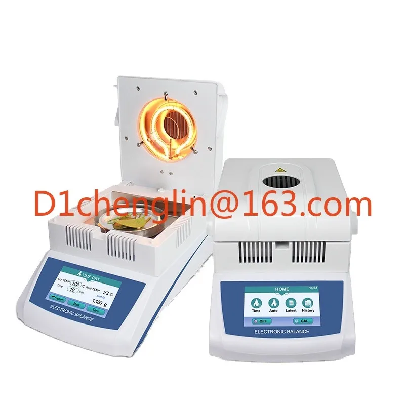 NVK Granular Powder Feed Starch Grain Infrared Laboratory Halogen Animal Fish Moisture Analyzer