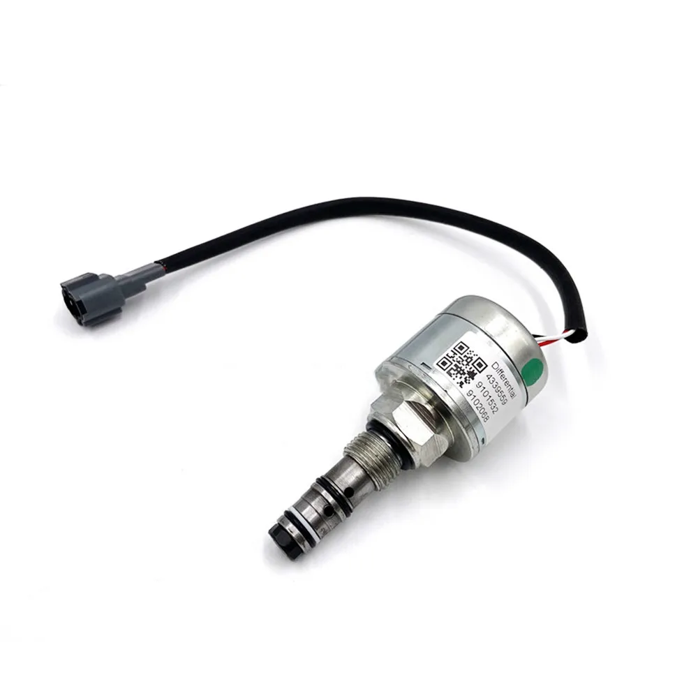 

For 9101532 9102068 4339559 Hitachi EX120 200 220-2-3-5 Excavator Differential Pressure Sensor DP Solenoid Valve