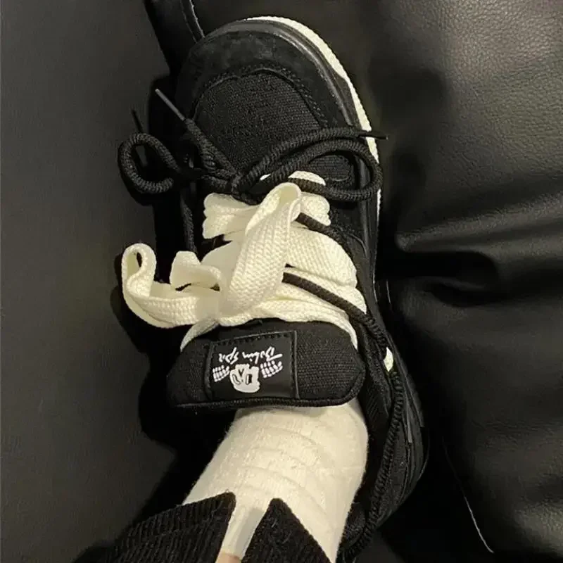 أحذية رياضية مقوى للنساء ، أحذية شبكية ، أربطة ، مصمم للسيدات ، الربيع ، الخريف ، #6