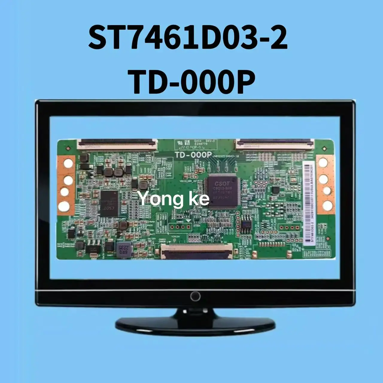 

Совершенно новый оригинальный TCON TCL ST7461D03-2 TD-000P для 75-дюймовых 4K телевизоров.