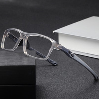 Ultralight TR90 Sports Glasses Frame Men 0 Diopters Blue Light Blocking Radiation Protection Spectacles Women Anti-slip Eyewear