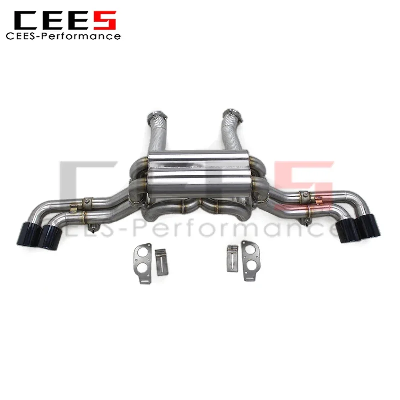 Cees Performance Catback выхлопная труба для Ferrari F430 4,3 л 2005-2009 SS304 полная система глушителя выхлопной трубы из нержавеющей стали