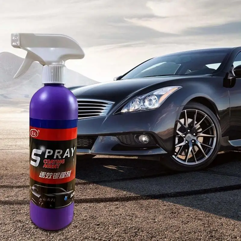 

Automobile Ceramic Nano Coating Agent Spray 500ml Car Wax Polish Maintenance Agent Waterless Wash Polymer Paint Sealant Spray