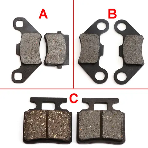 For China 50cc 70cc 90cc 110cc 125cc 150cc 200cc 250cc ATV Go Kart UTV Buggy Quad Bike 4 Wheeler Motorcycle Front/Rear Brake Pad