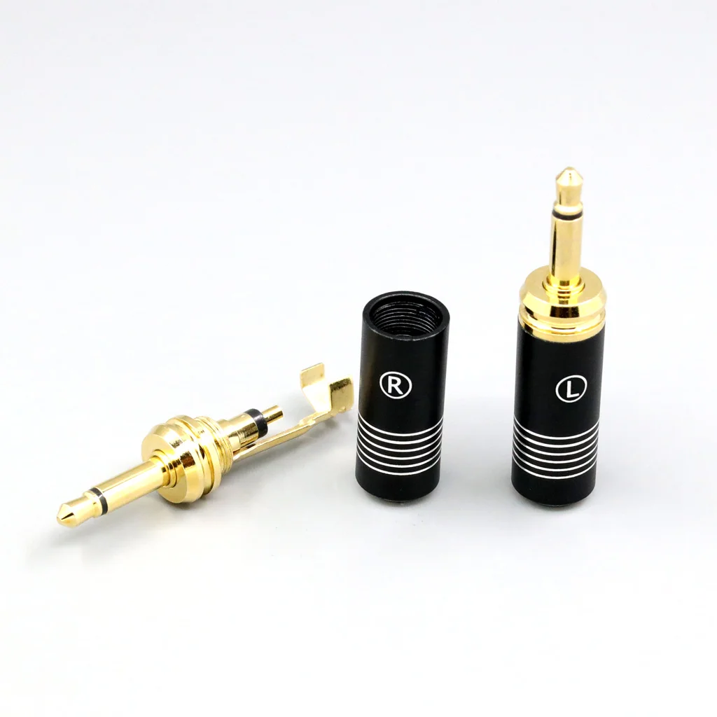 نسخة معدنية لتقوم بها بنفسك مخصص سماعة سماعة 3.5 مللي متر دبوس ل البؤري واضح Elear Elex Elegia Stellia 6 مللي متر الذيل حفرة LN008950 #3