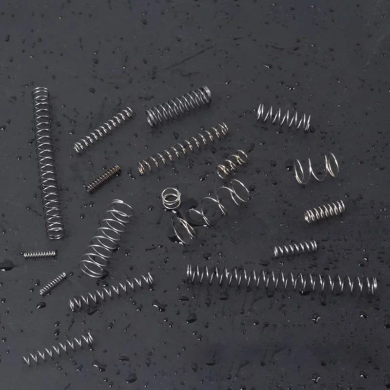 10pcs 0.2mm Stainless Steel Micro Compression Spring Repair Small Compressed Pressure Rotor Return OD 1.5 2 2.5 3 4mm L 5-50mm