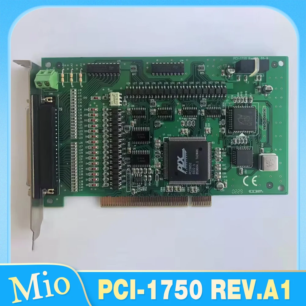 Tarjeta de E/S digital aislada para Advantech 32, salida de tarjeta de adquisición de datos, PCI-1750 REV.A1 01-6