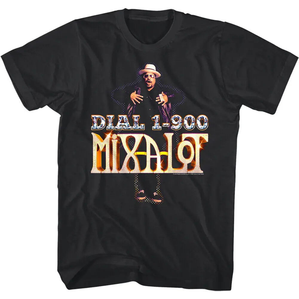 Sir Mix a Lot Dial 1 900 MIXALOT Bling Men's T Shirt Anthony L Ray 90s Rap Merch