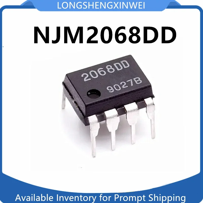1 PZ Nuovo Originale 2068DD NJM2068DD DIP-8