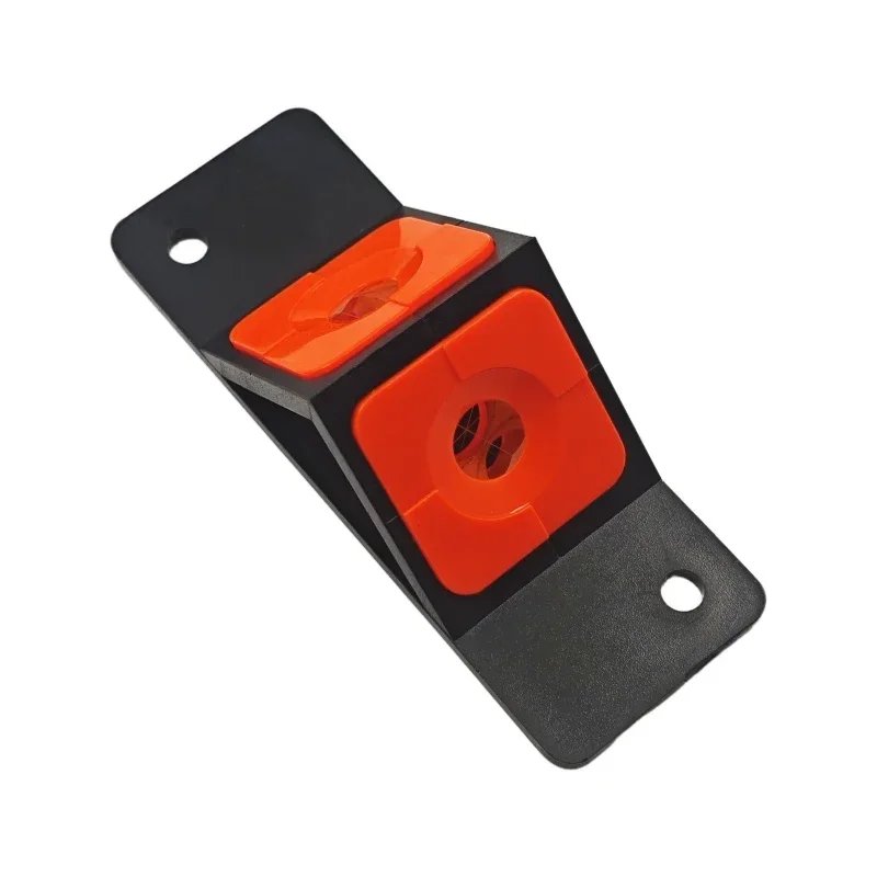 Double / Single Side Mini 45 Ground Prism, 12.7mm Copper Coated Reflector Prism for Leica Trimble Total Station Survey Accessory