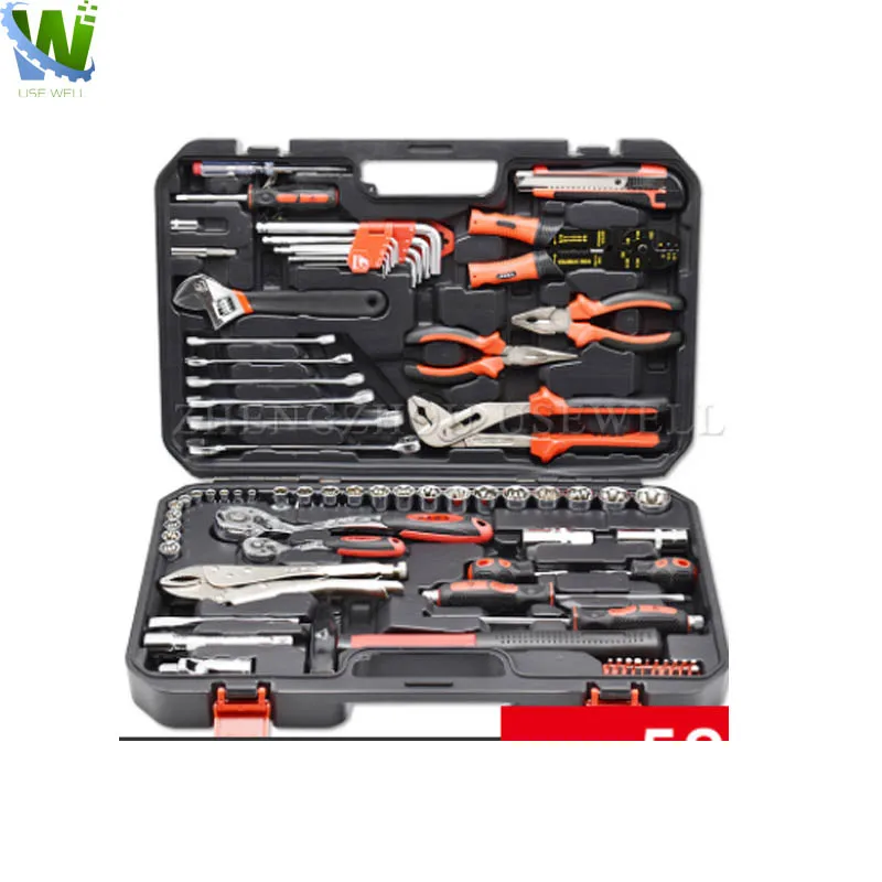 Vehicle Professional Repair And Maintenance Tools Set Auto Car Body Diagnose Tool Boxs Hand Wrench Kits