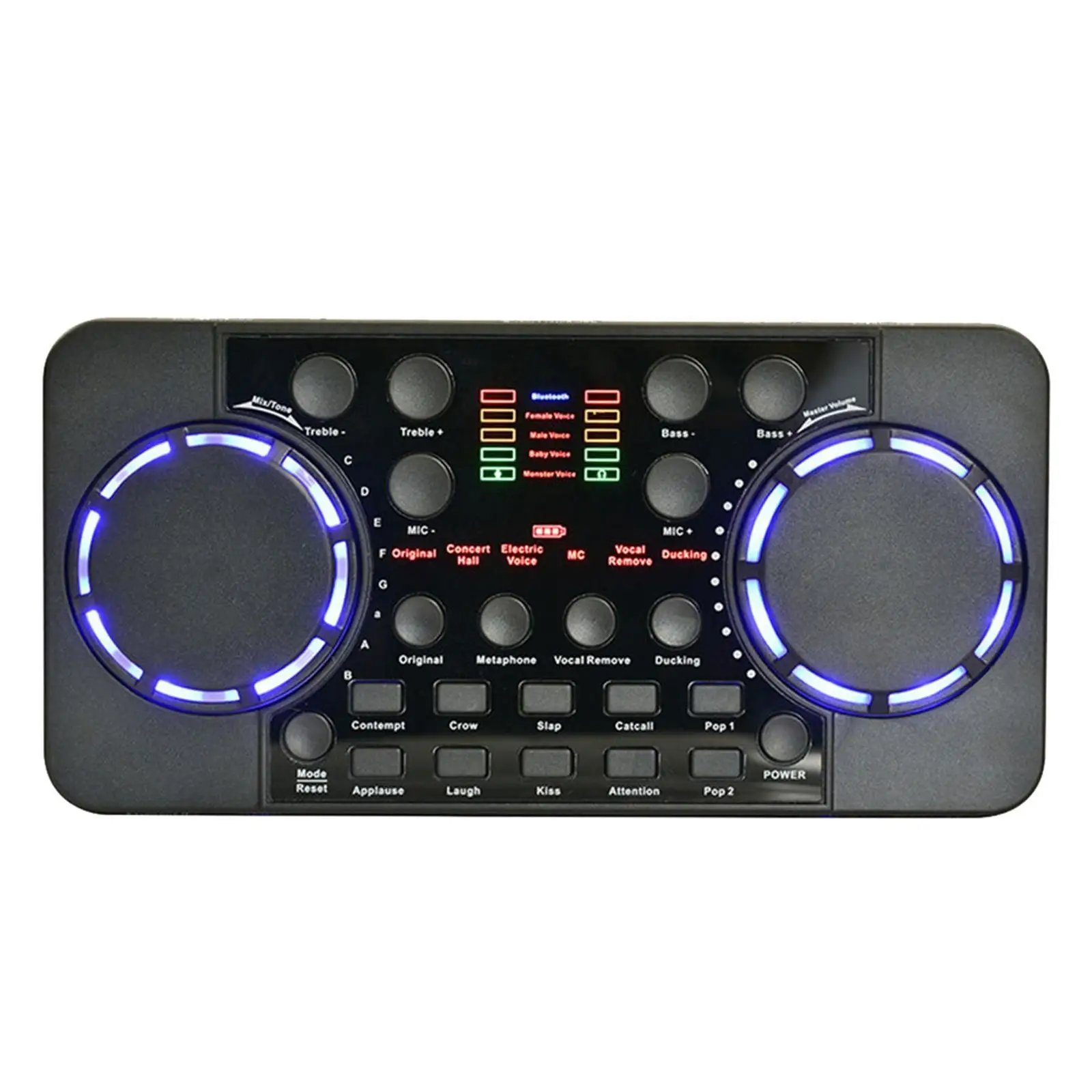 

Live Sound Card Voice Changer with Effects for Live Streaming 800mAh