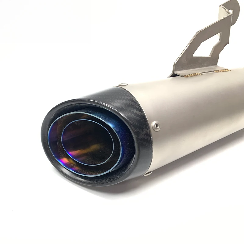 Hot selling Stainless Steel Slip-on for S1000RR/S1000R 2019+/2021+ Carbon Fiber Endcap Motorcycle Exhaust Muffler Mid