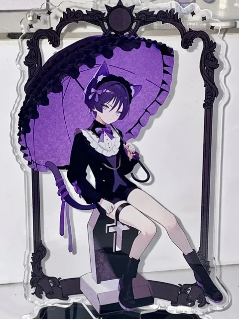 Scaramouche Figurki Stojak akrylowy Moda Anime Figurka akcji Akcesoria Kolekcja Figurki dla dzieci Zabawki Prezent Yuanshen