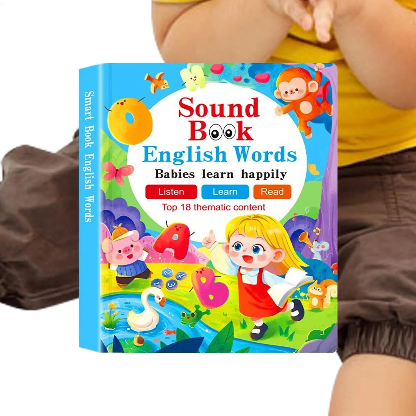 

Books With Sound Reading Toddler Interactive Books Electronic Educational Games Sensory Learning Toys For Reading Speech Kids
