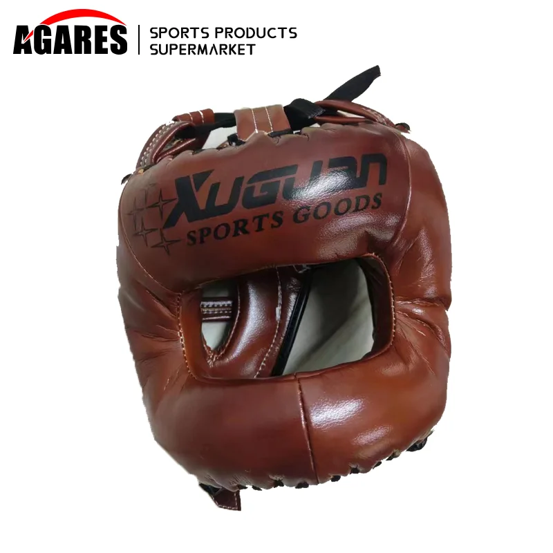 Boxing Helmet for Men Women PU Karate Muay Thai Guantes De Boxeo Free Fight MMA Sanda Training Adults Kids Equipment