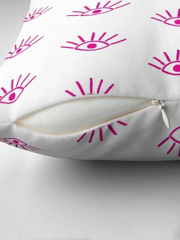 Pink Evil Eye Pattern Throw Pillow Cushions Cover Decorative Cushions For Living Room pillow