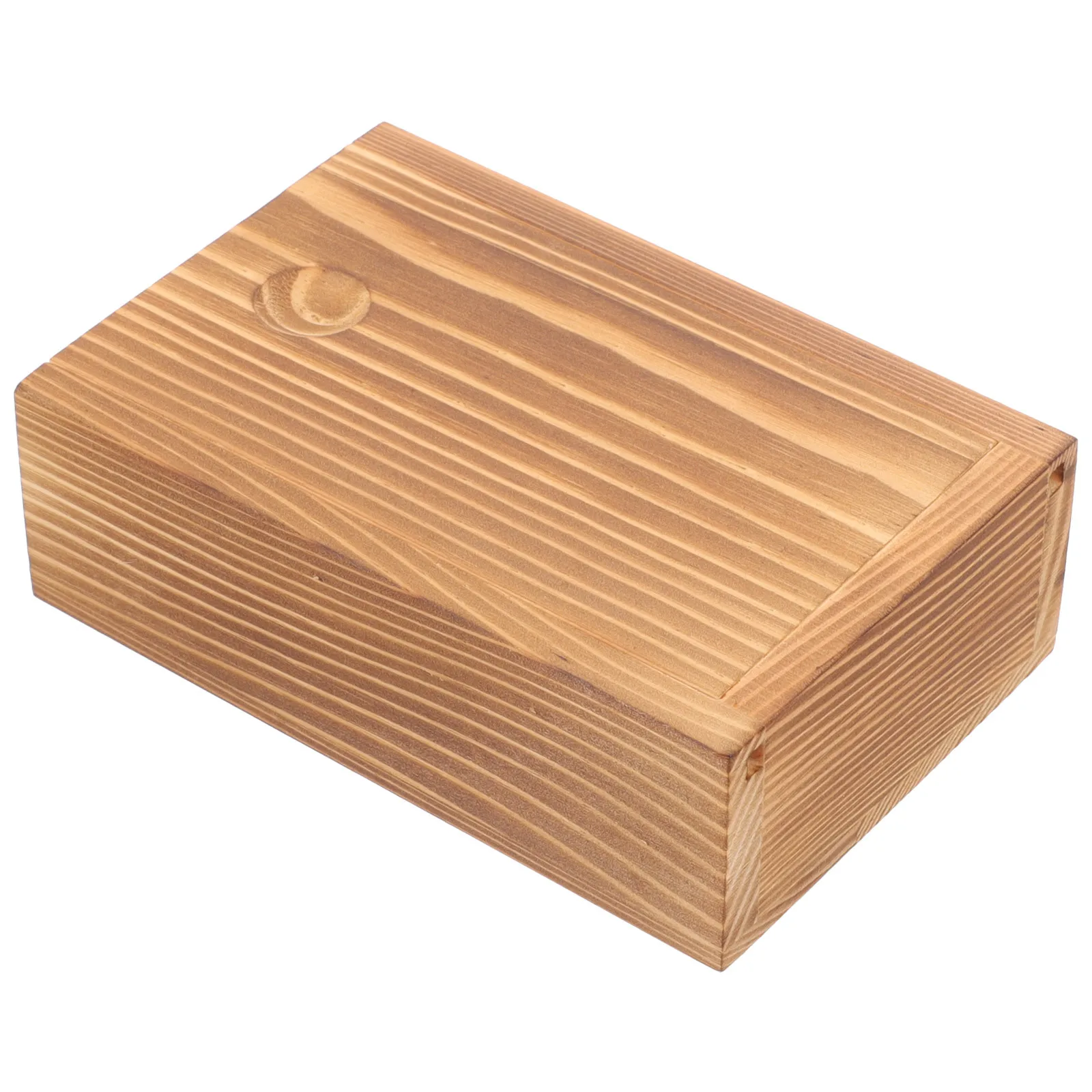 Wooden Jewelry Storage Box Small Wood Case For Earrings Necklaces Bracelets Organizer Trinket Container Desktop Jewelry