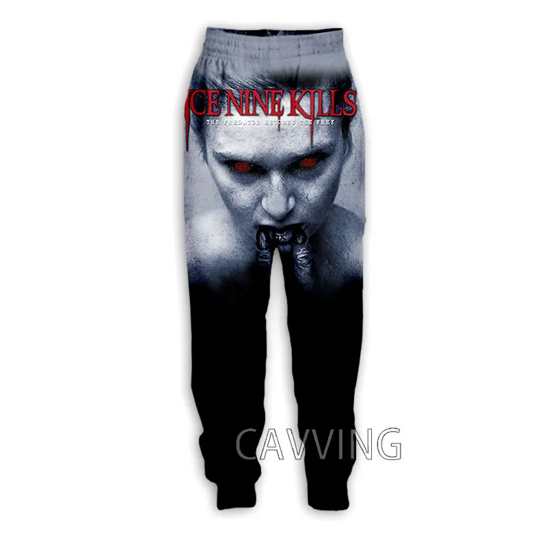 

CAVVING 3D Printed Ice Nine Kills Band Casual Pants Sports Sweatpants Straight Pants Sweatpants Jogging Pants Trousers