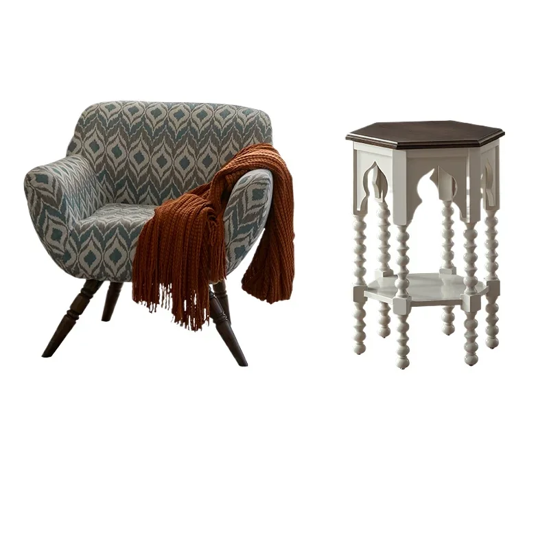 

1 Create an atmosphere corner single sofa edge