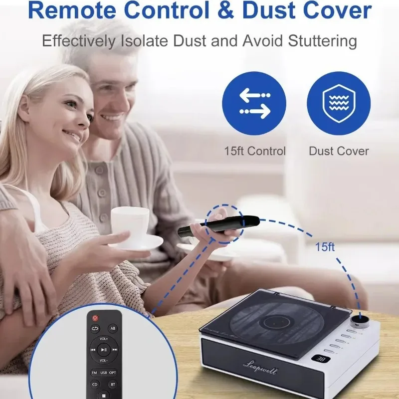 H230 CD Player Retro Album Player Wall Mounted Bluetooth Stereo Gift Channel Portable Fetal Teaching Machine To Learn A Foreign
