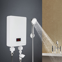 6000W Mini Kitchen Instant Water Heater Shower Tankless Water Heater Mini Low-pressure Submersible Tankless Water Heater