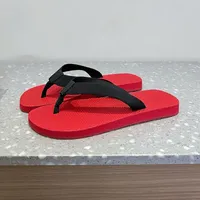 New Mixed Colors Versatile Flip Flops Slippers Women Flat Bottom Slides Summer Outdoor Vacation Beach Shoes Swimming Shoes