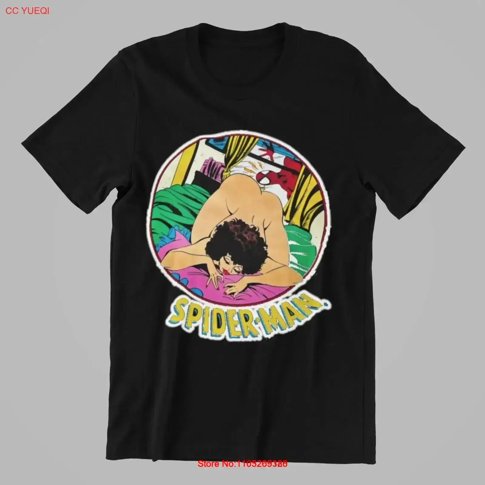 Pervy Peter Parker T Shirt Uni Sex Sizes S XL vintage Washed Stylish Top For Everyday Wear designer clothes Versatile vintage