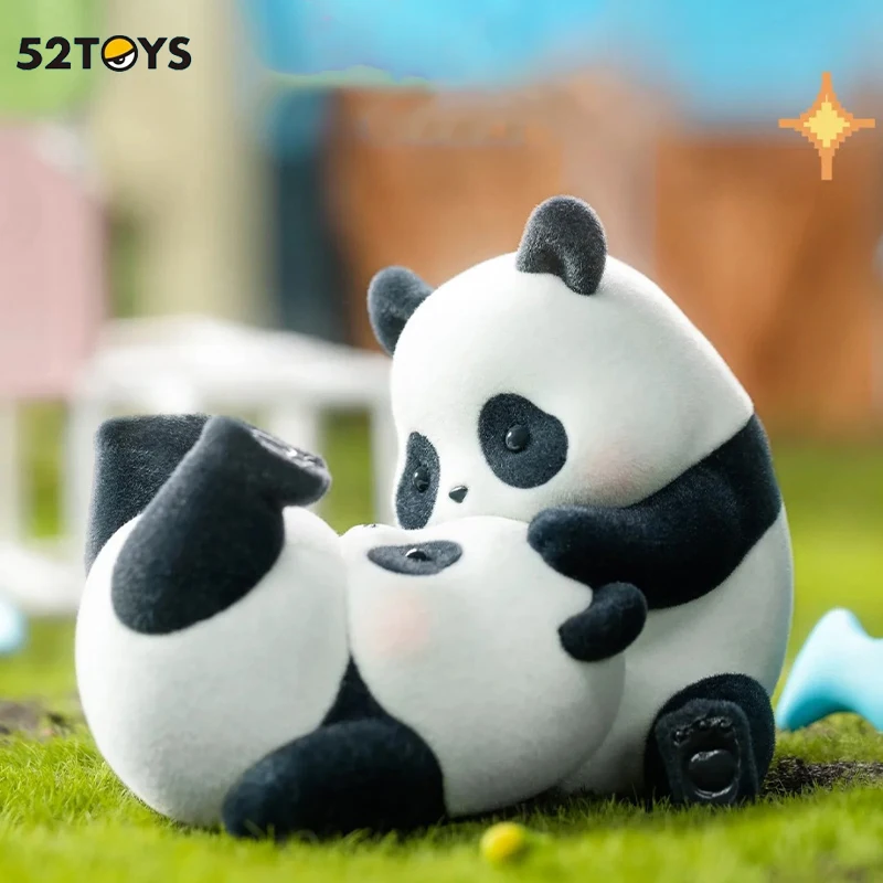 Original 52TOYS Panda Roll Series Limited Edition Hanging Cards Cute Cartoon Action Anime Figure Children's Holiday Panda Gifts