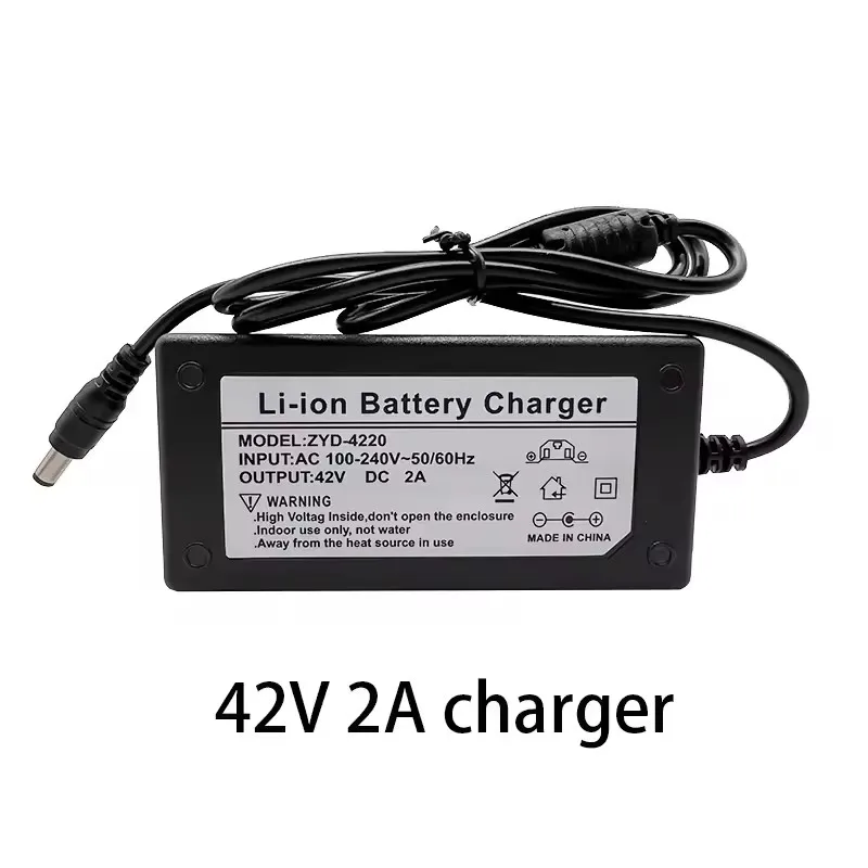 36V 100Ah 18650 battery pack 10S3P 100000mAh built-in 15A BMS, 250W-500W battery+42V 2a charger image 3