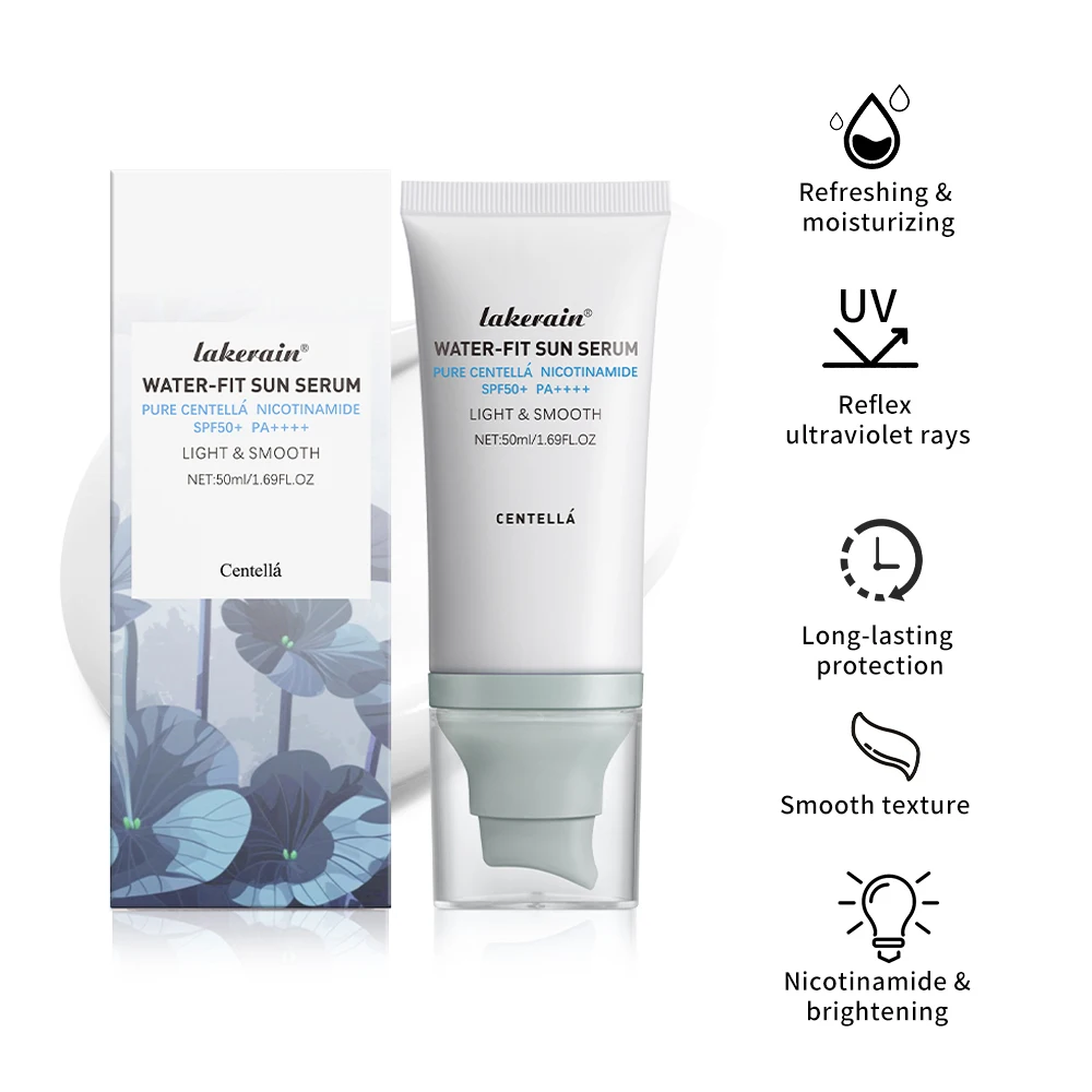 Centella Asiatica Serum Hydrating Facial Essence Lightweight Smooth Texture Centella Niacinamide Hyaluronic Acid Skin Care