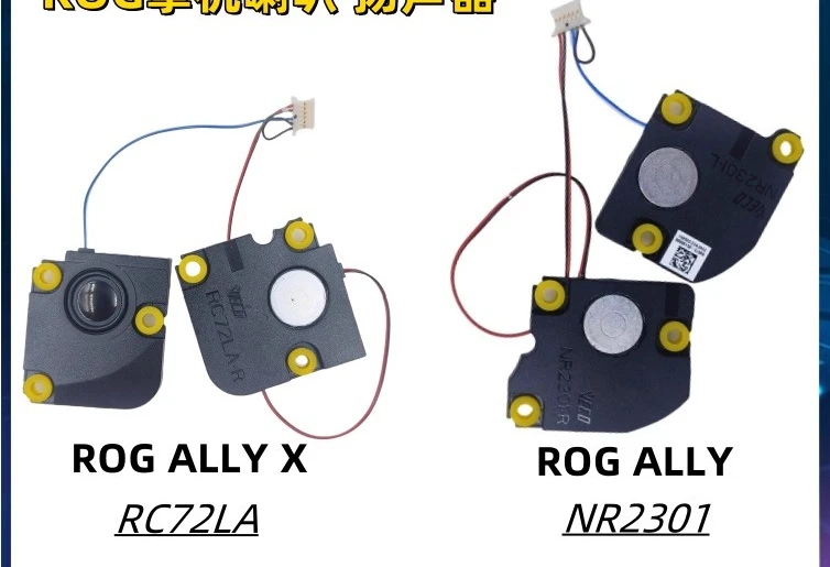 For ROG handheld, speaker ROG ALLY X speaker, speaker, second generation NR2301 RC72LA