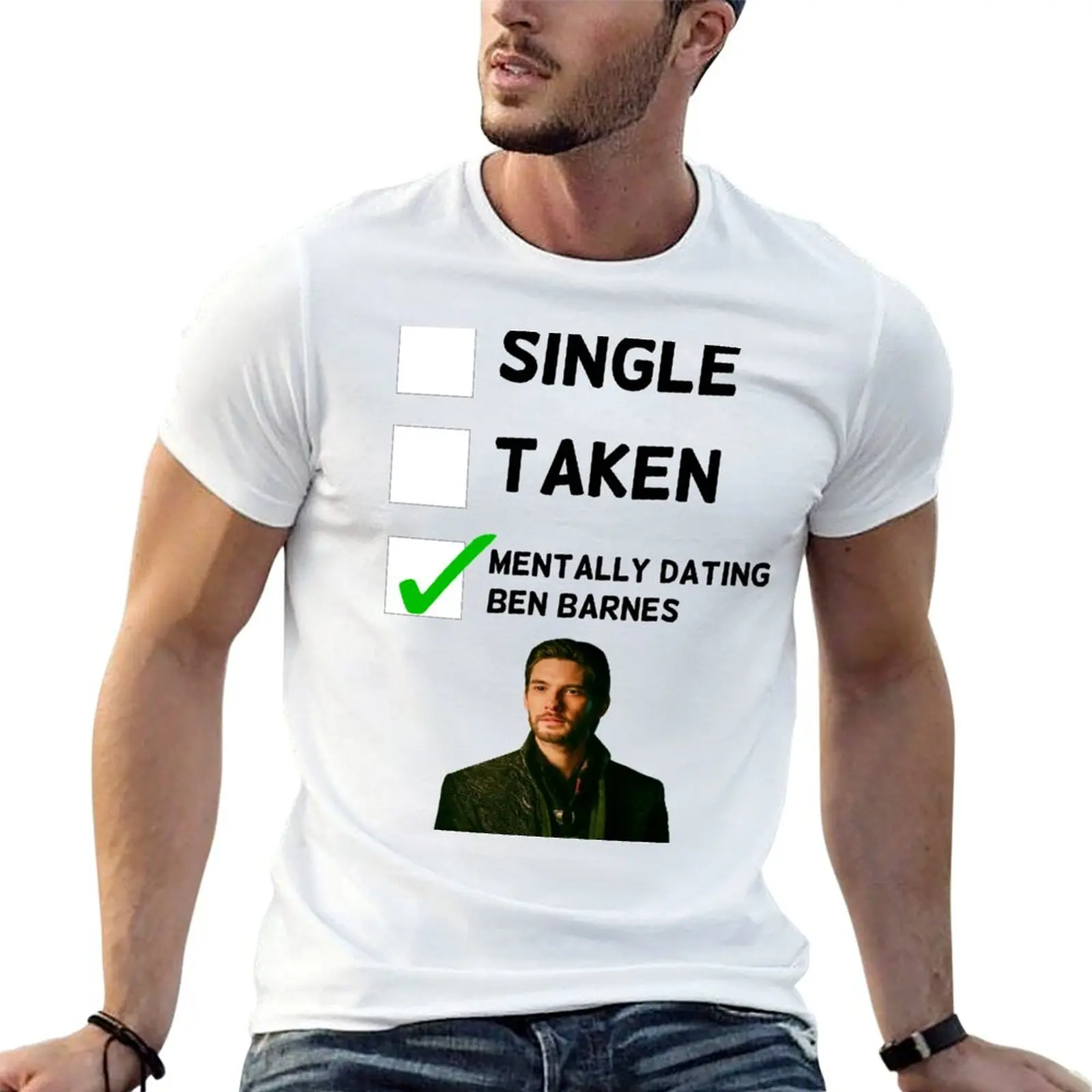 

Dating Ben Barnes T-Shirt man t shirts graphic g man t shirts for men t shirt custom print T-shirt