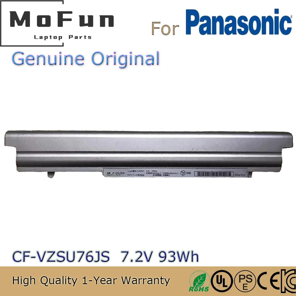 Imagem -02 - Original Cf-vzsu76js Bateria do Portátil para Panasonic 6800mah 7.2v 93wh Cf-sx1 Nx1 Sx2 Nx2 Cf-vzsu75js Cf-sx2ju Series Brand New