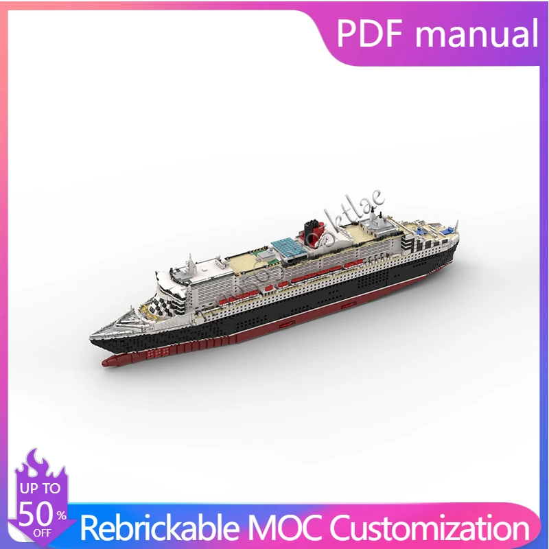

5770 PCS Medieval Luxury Cruise Ship Modular Model Architecture Building Block Customize Diy Education Assembly Kids Toys Gifts