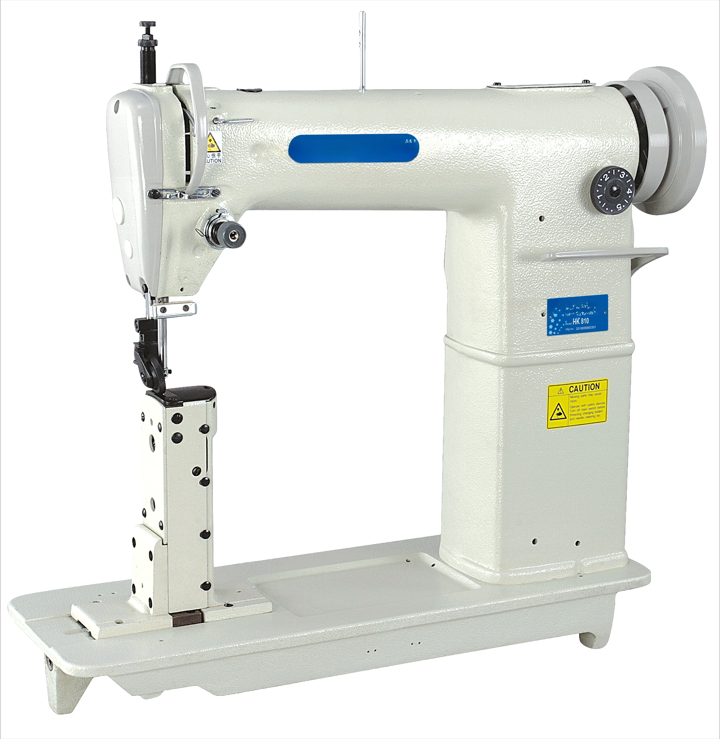 for HK-810 Single Needle Post Bed Lockstitch Sewing Machine 0-10mm Max. Sewing Thickness Electronic Suitable for Shoes 41