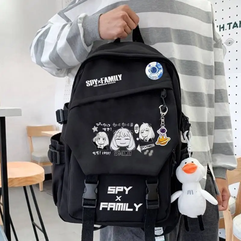 

Spy X Family For Third To Sixth Grade Elementary Students, Aniya High Middle School Boys And Girls Backpack Anime