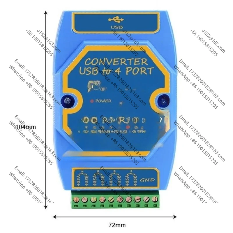 

ABML-ARA-3 Изолированный USB-порт промышленного класса на 4-портовый последовательный кабель RS485, 485, преобразователи связи с COM-портом