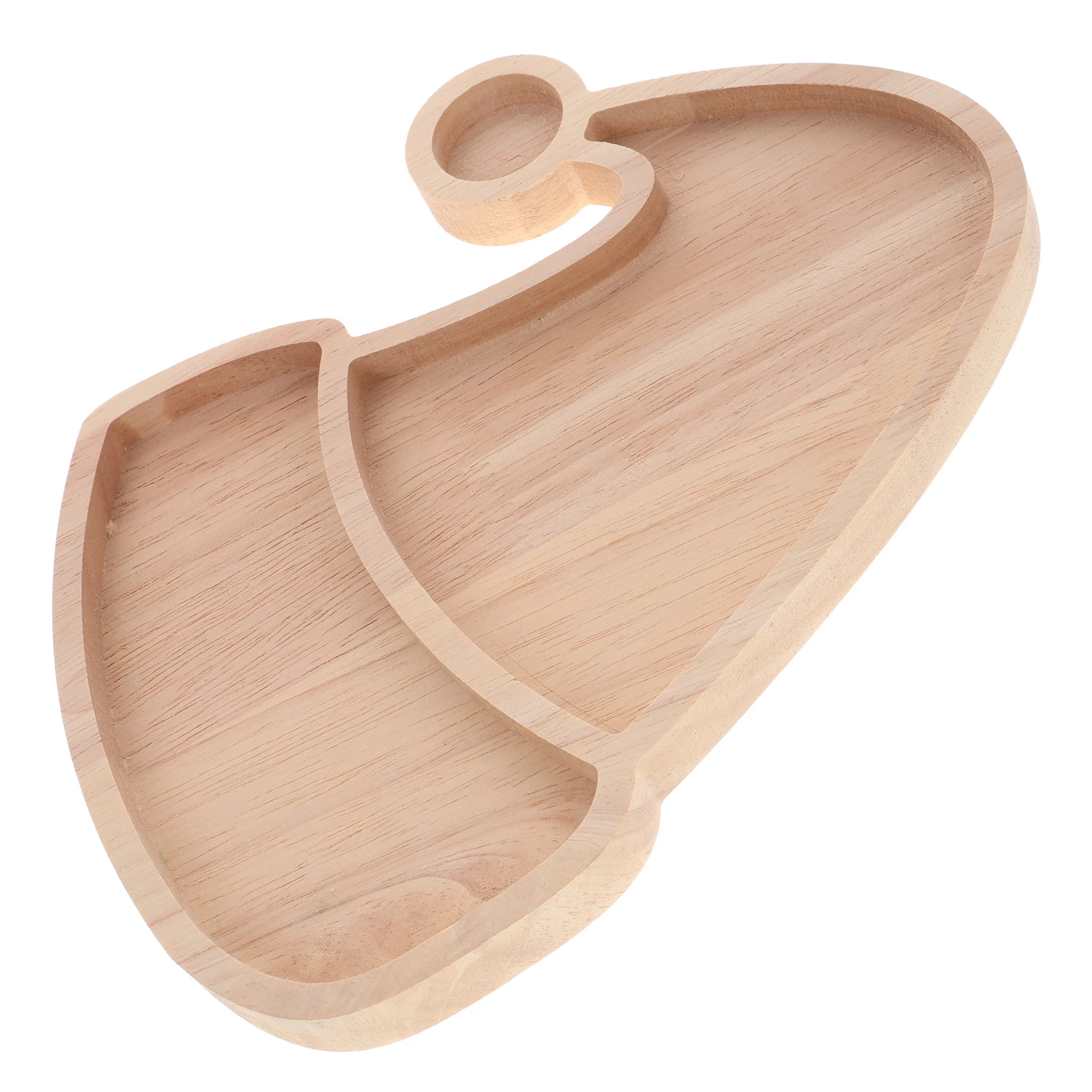 

Деревянная рождественская шляпа Санта-Клауса, сервировочное блюдо, поднос для закусок, рождественская десертная тарелка для вечеринки, рождественская сервировочная тарелка, блюдо для закусок