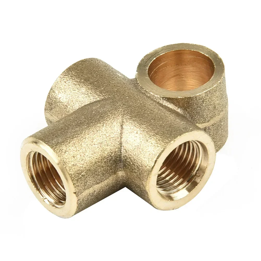 

3 Way T Adapter Piece Union Tee Brake Pipe With 3 M10 Male Nuts Motorcycle Short Metric Copper 3/16 10mm Inch Distributor