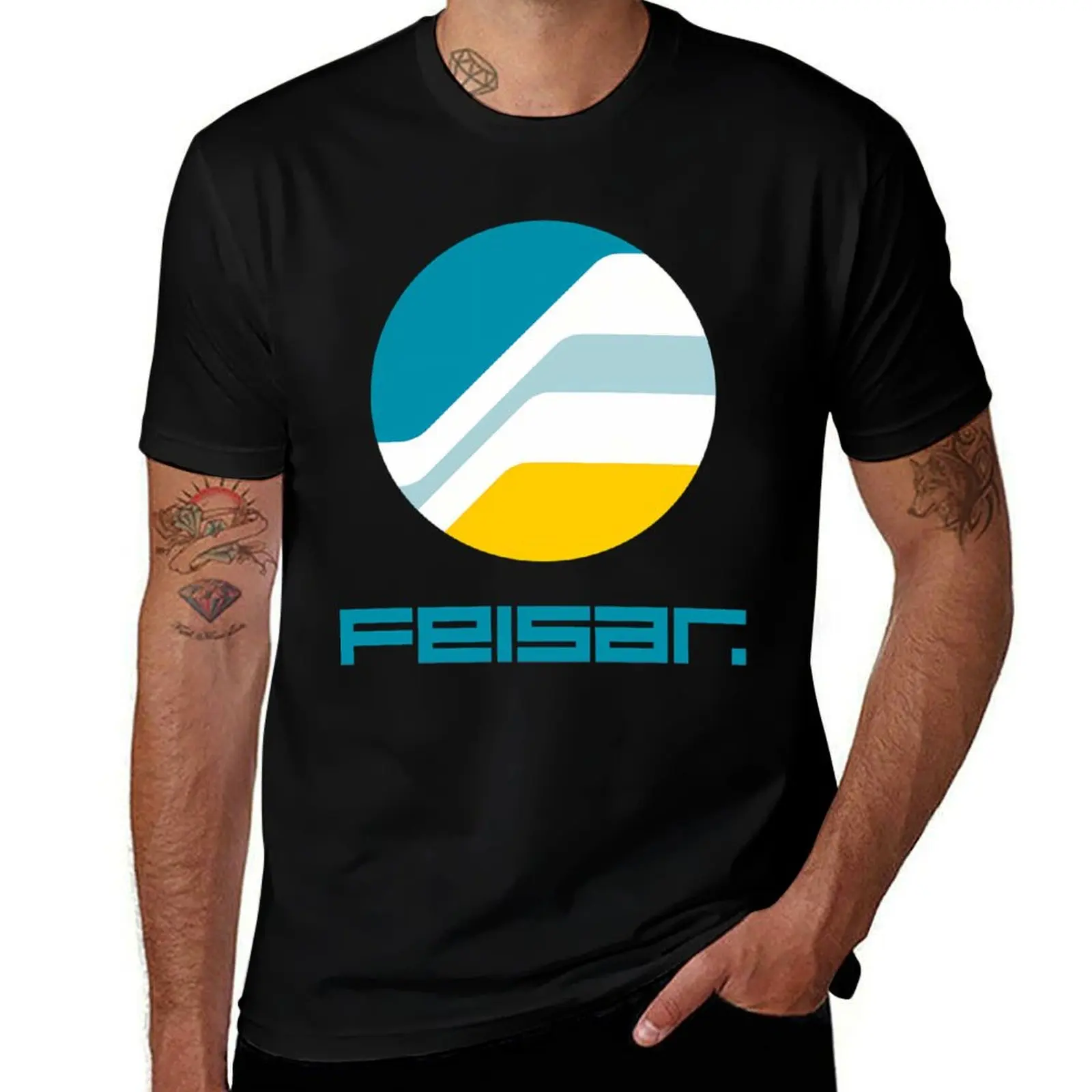 

Wipeout Fury - Fx 350 League - Feisar Logo T-Shirt Short sleeve tee blacks korean fashion man clothes oversized t shirts for men