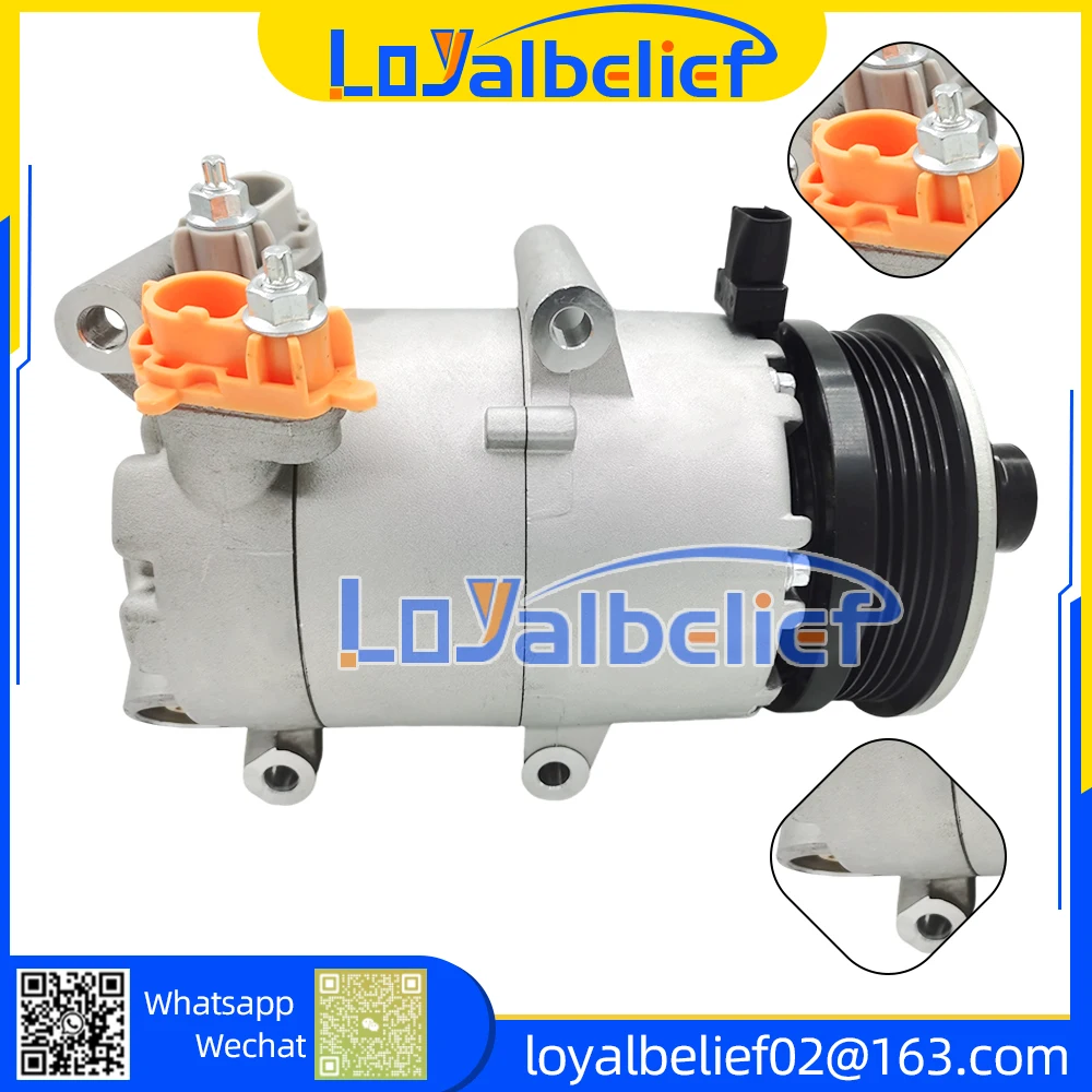 Compressor de Ar Condicionado para Ford Focus ECOSPORT TITANIUM De Clima 2002 CN1119D629AC CN1119D629AD CN1119D629AE CN1119D629AF 1850184 2031549